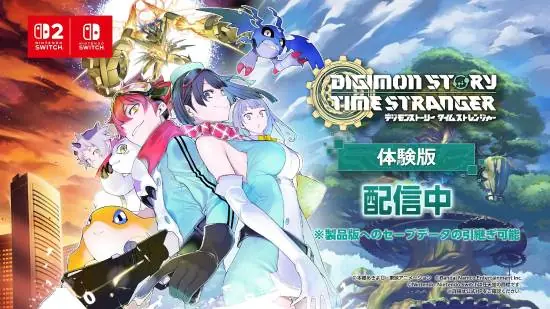 《数码宝贝物语 时空异客》NS版试玩上线！存档可继承