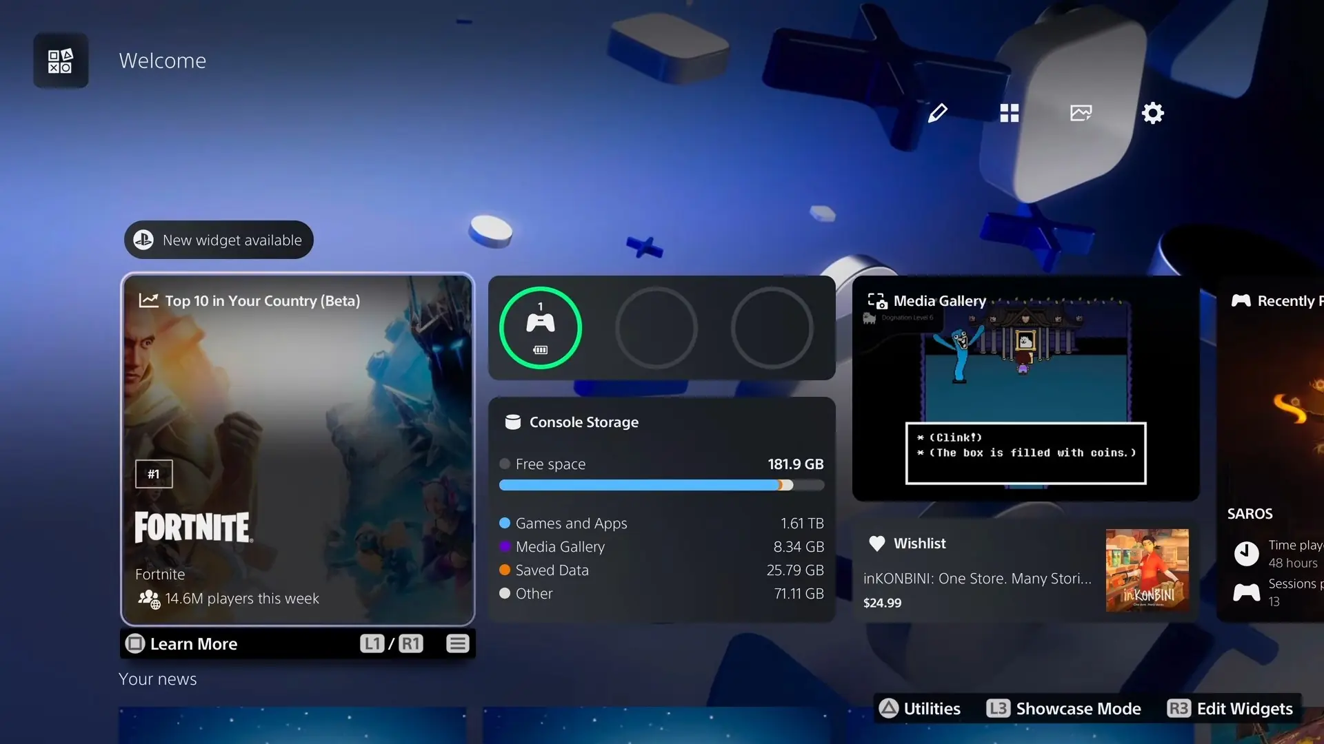 对标SteamDB！PS5更新让玩家看到游戏游玩人数！
