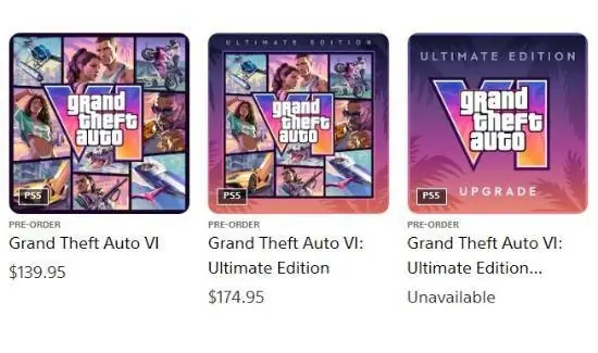 良心改动！GTA6终极版能单独升级 无需直接高价买顶配