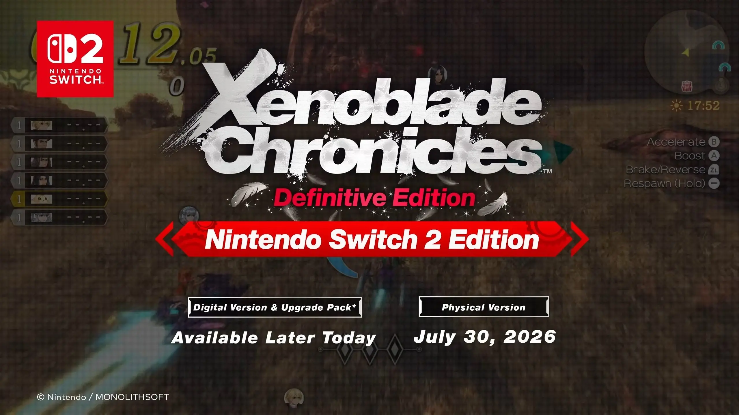 《异度之刃》Switch2版新增以太喷射 玩家直呼太爽