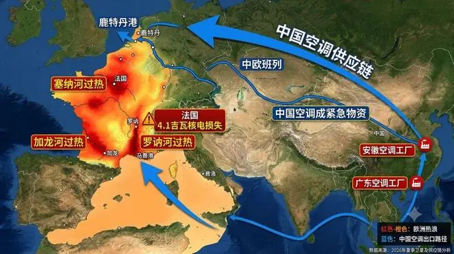 当法国人拆开中国空调包装,才发现自己输给了地理常识的代差