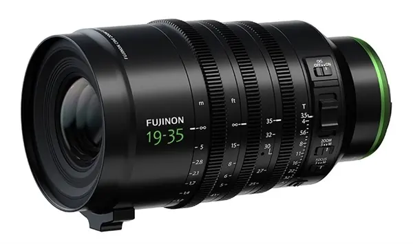 富士发布GFX中画幅电影镜头GF19-35mmT3.5 PZ，2026年7月下旬开售