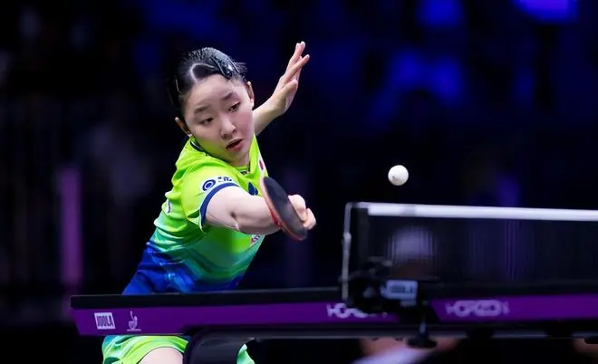 18岁张本美和露死亡之瞳！单局8-10逆转 冲破心魔坐稳日乒一姐