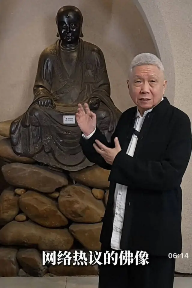 闹大了，马未都回应被盗佛像，对比差异细节曝光，网友不买账为啥