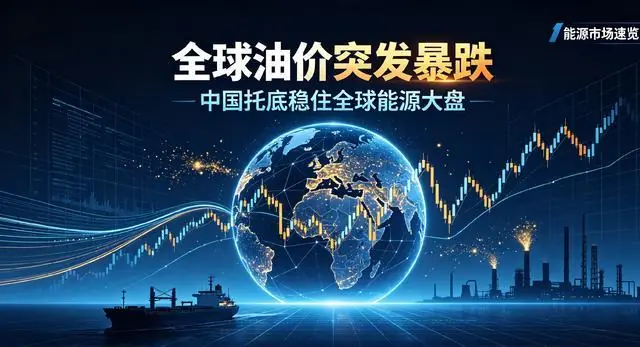 全球油价突发暴跌！中国果断出手托底，稳住全球能源大盘