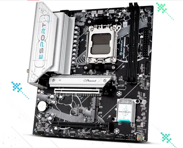 铭瑄eSport B850M WIFI6E主板上市:天王星环设计+13相供电+Wi-Fi 6E