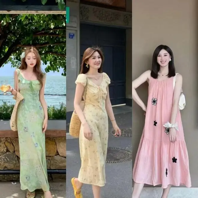 不穿花的夏天，算什么夏天？ 这几条遮肉“印花裙”谁穿谁好看