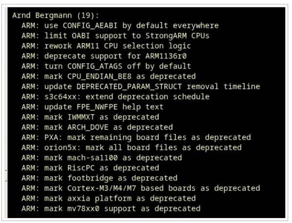 ARM Linux内核启动老旧平台清理计划，2027年初完成代码精简