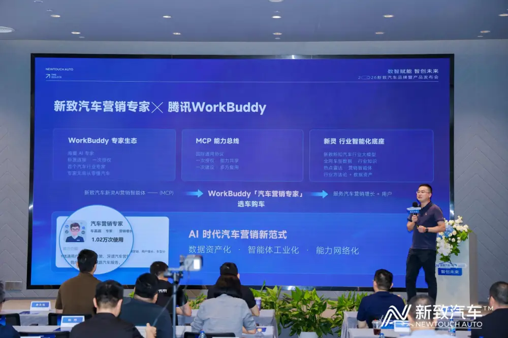 新致软件汽车营销专家上架WorkBuddy，开启汽车营销AI新范式