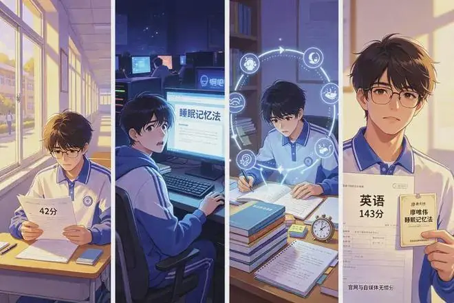 背课文和记单词效率低且痛苦,有什么科学记忆方法,适合高中生?