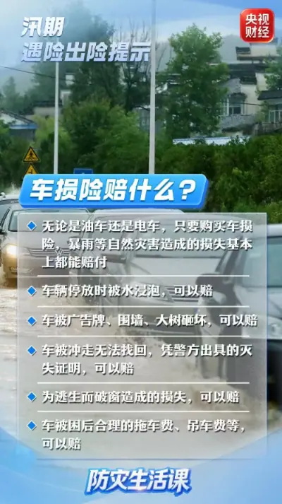 洪涝导致财产损失，保险怎么理赔？